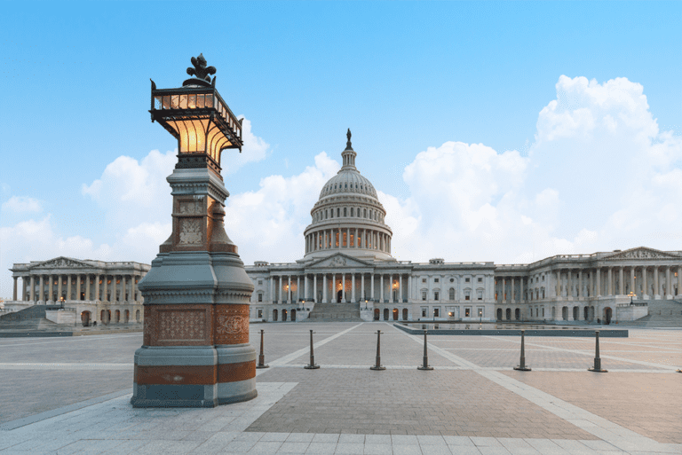 The United States Capitol in Washington