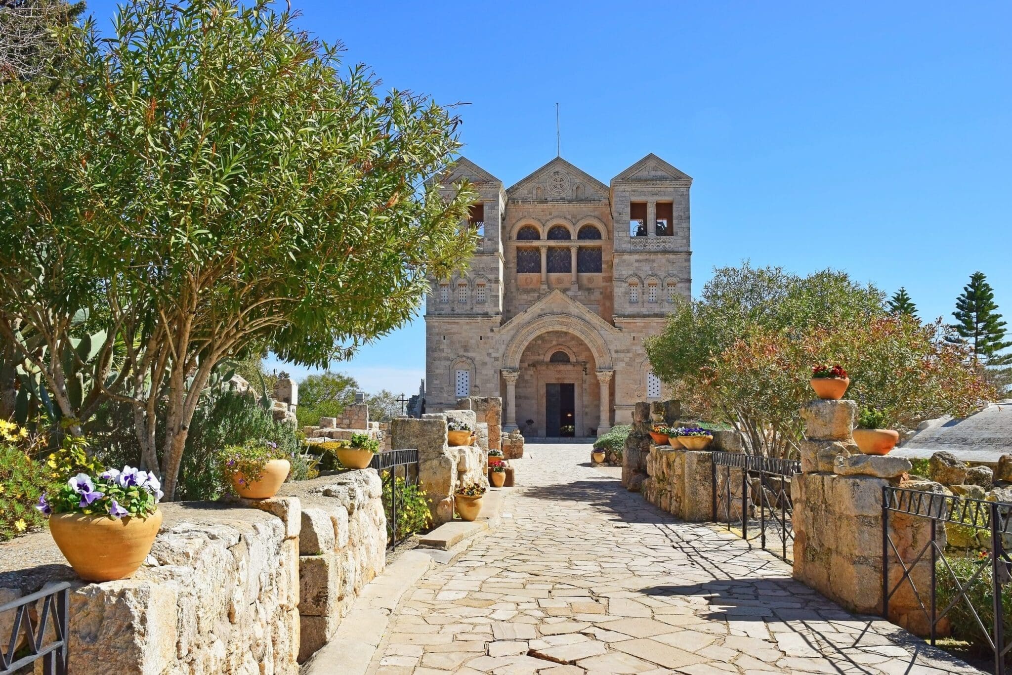 The Basilica of the Transfiguration on Mount Tabor