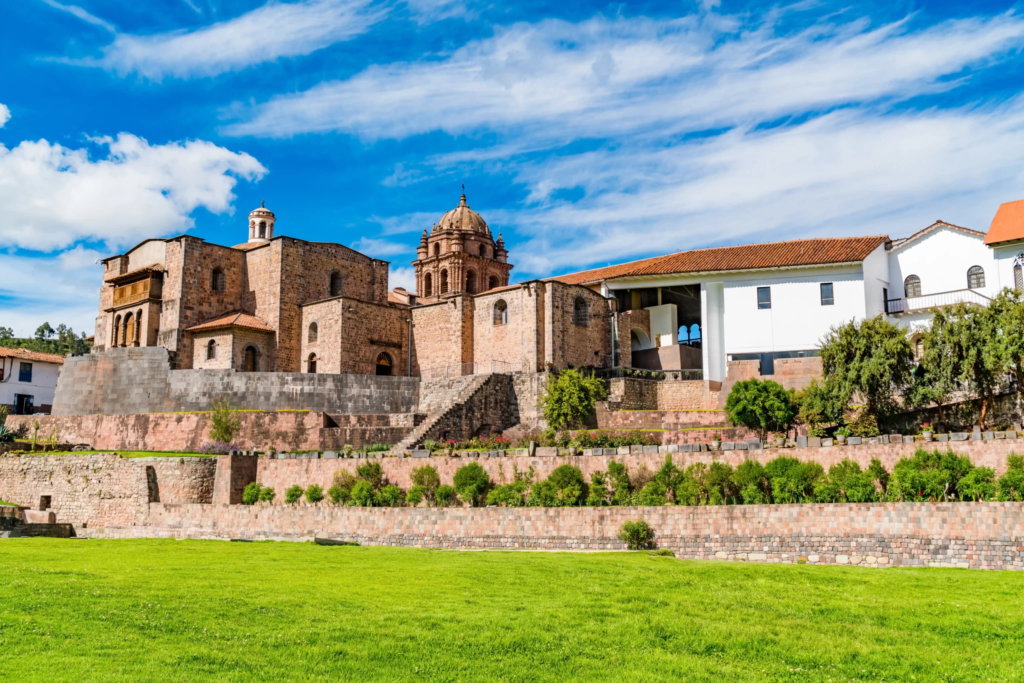 Qorikancha, the Inca temple beneath the Church of Santo Domingo, Cusco