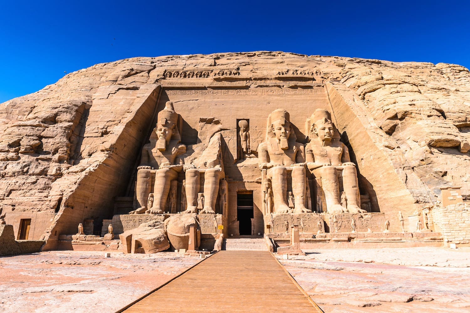 The temples at Abu Simbel